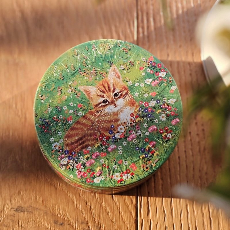 【Spring is Full】1478 Cat and Flower Buzzing Orange Cat 75g Gift - Day Creams & Night Creams - Other Materials 