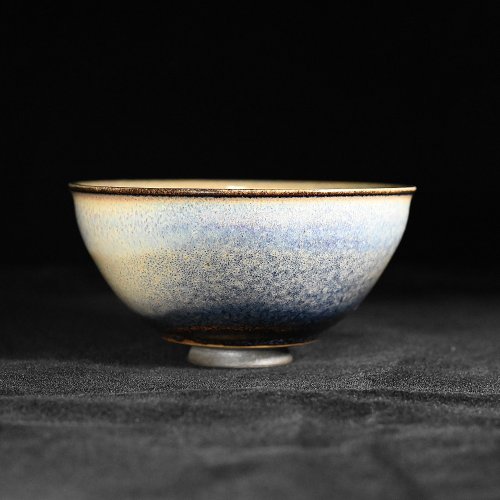 臺灣青澹窯 手作柴燒上釉茶碗NT07