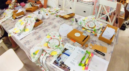 【Workshop(s)】Basic embroidery thread as you go, slowly settle GreenGate, Taipei Zhongli, talk about embroidery