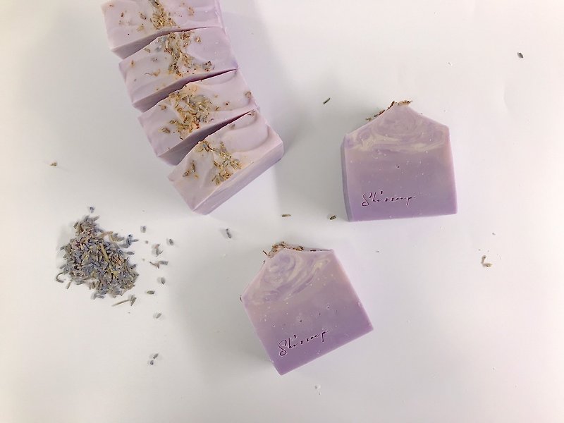 Flower and Herbal Series_Lavender Soothing Moisturizing Soap - Soap - Other Materials 