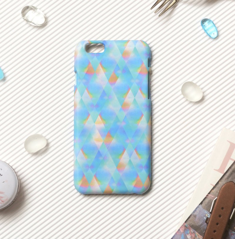 Kaleidoscope-iPhone 6s original phone case/protective case/limited time offer/commodity clearance - เคส/ซองมือถือ - พลาสติก สีน้ำเงิน