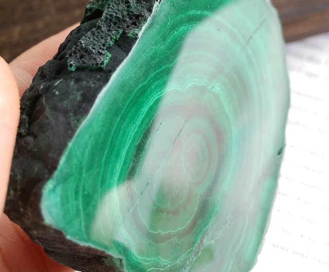 マラカイト石産マラカイト研磨天然鉱石原石 - ショップ alice-gems