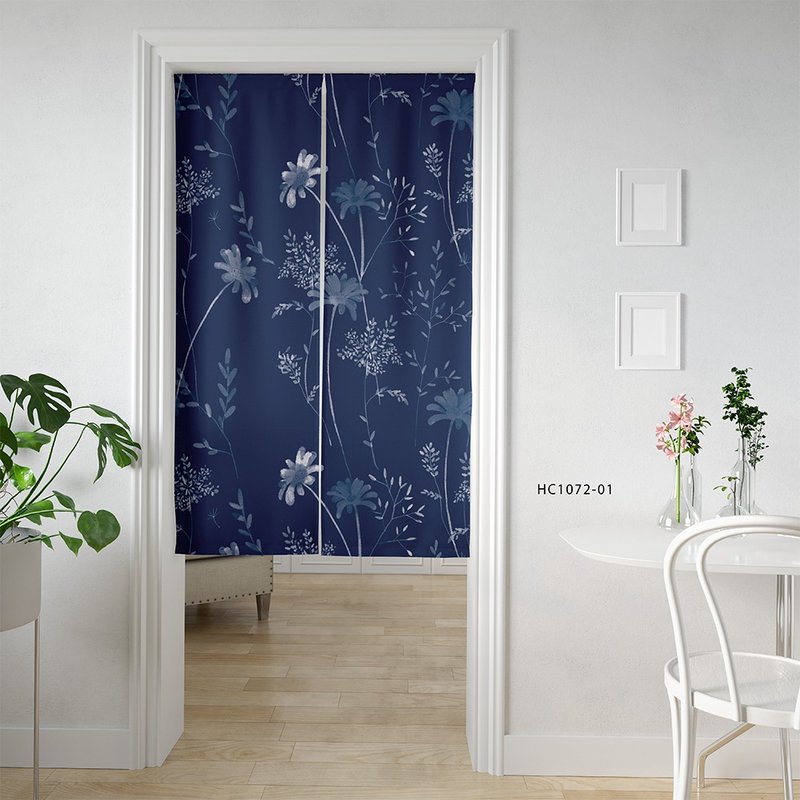 Brand original printed door curtain daisy daisy flower - Doorway Curtains & Door Signs - Polyester 