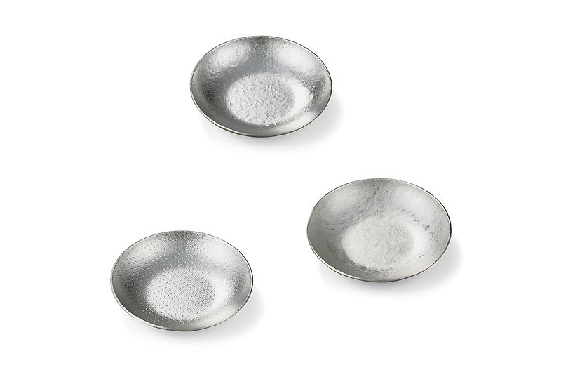 ミニ浅皿 - 小皿 - 金属 シルバー