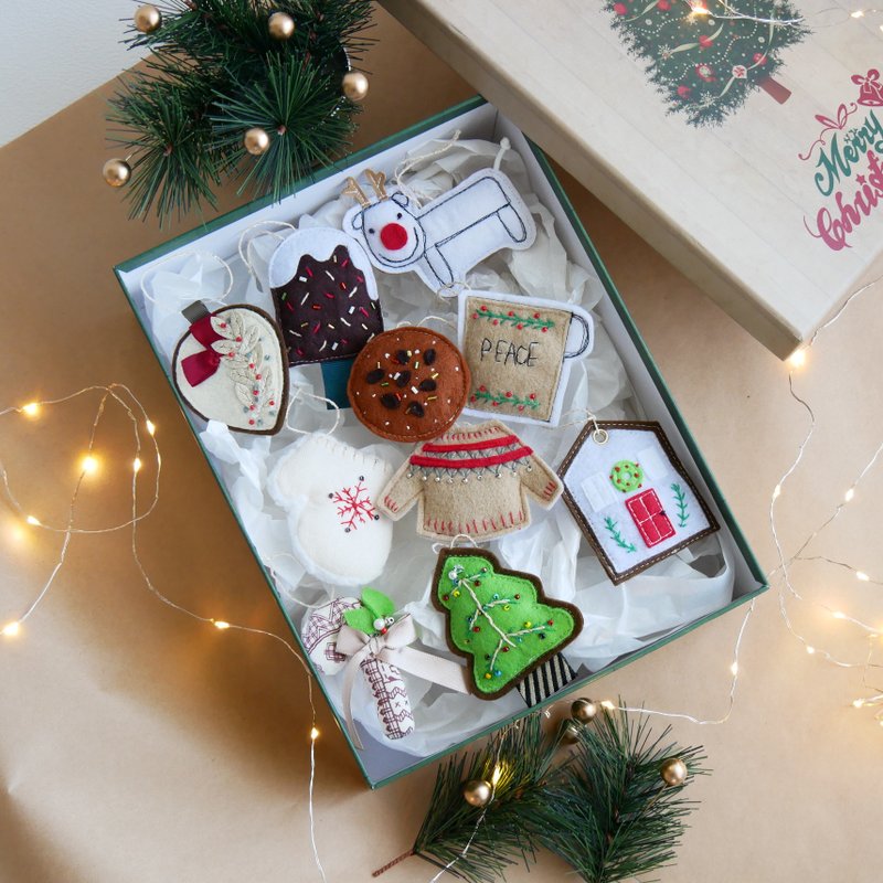 Christmas moka ornament - 其他 - 棉．麻 多色