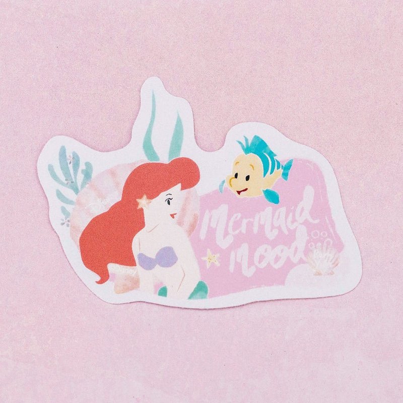 Pura Vida 美國品牌 DISNEY聯名 小美人魚與比目魚貼紙 - 貼紙 - 紙 