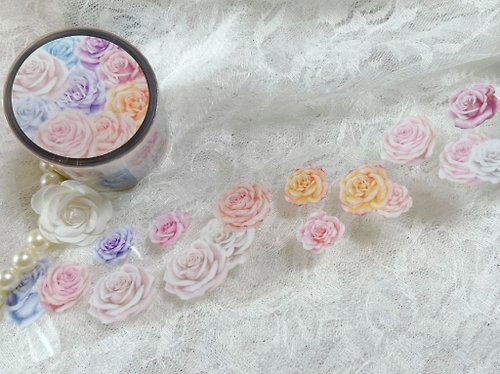 aisu-handmade pastel rose