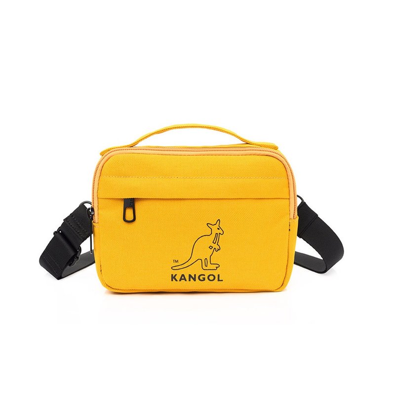 KANGOL Kangaroo colorful small side bag-yellow - Messenger Bags & Sling Bags - Polyester 