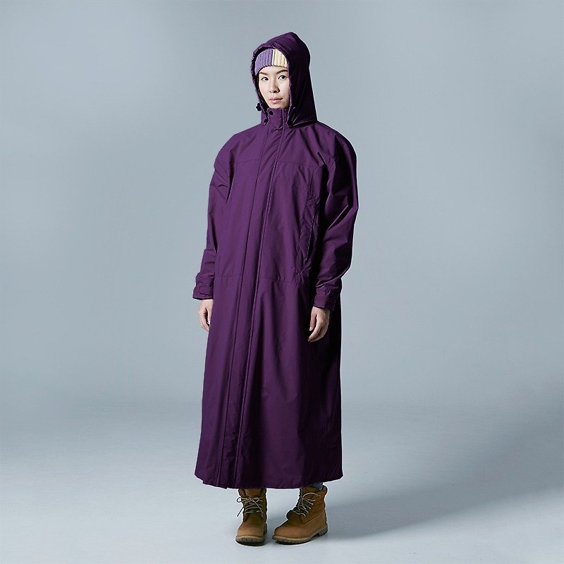 Dimensional before the opening raincoat [purple] - ร่ม - วัสดุกันนำ้ สีม่วง