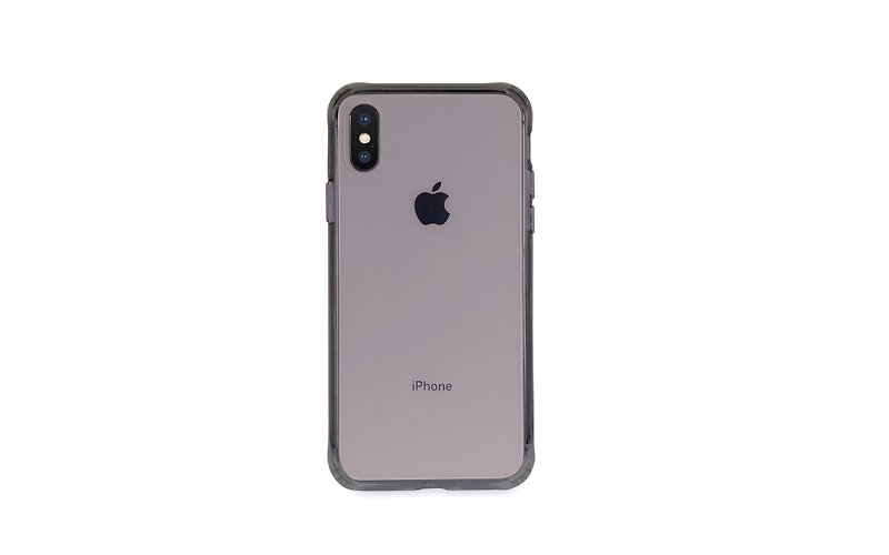 Torrii Glassy 9H 玻璃底 iPhone XS Max 保護套 保護殼 (黑色) - 手機殼/手機套 - 其他材質 黑色