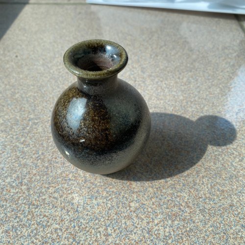 花瓶　薪窯陶器 薪で焼いた細身の花器 - ショップ 薫陶陶芸工坊 花瓶・植木鉢