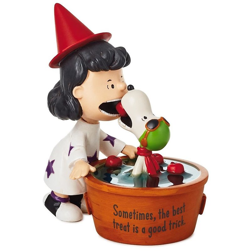Snoopy Snoopy and Lucy grab apples [Hallmark-Halloween Series] - Items for Display - Other Materials Multicolor