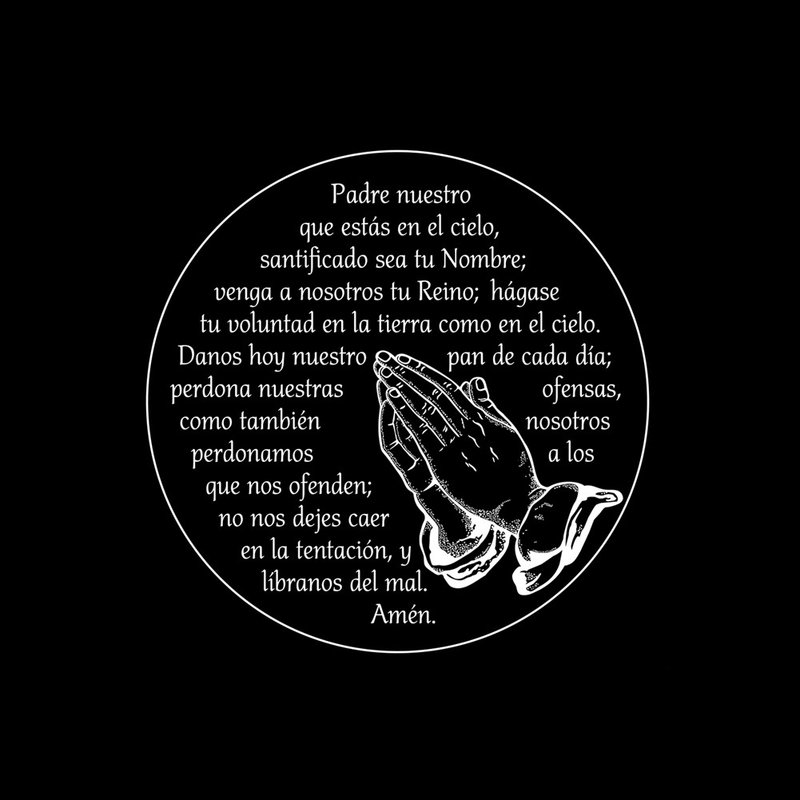 主禱文 西班牙文版 Padre Nuestro y Manos Orando - 其他 - 琉璃 