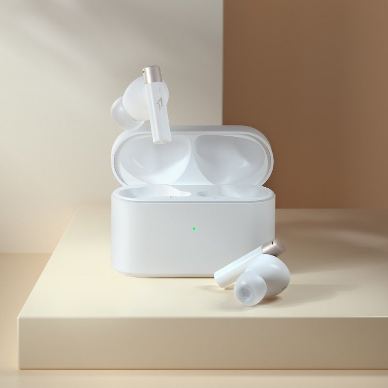【1MORE】PistonBuds Q30 Noise Canceling Bluetooth Headphones/EC305 Platinum Silver - หูฟัง - วัสดุอื่นๆ ขาว