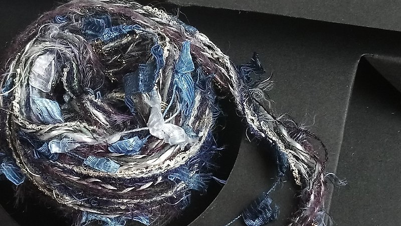 Aligning Thread - Knitting, Embroidery, Felted Wool & Sewing - Polyester Blue