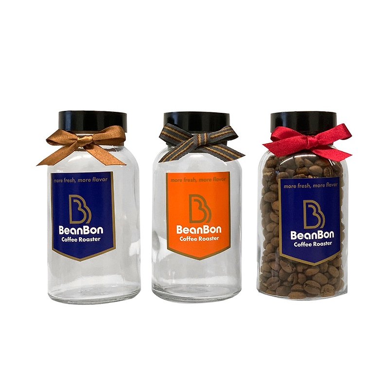 แก้ว เครื่องทำกาแฟ ขาว - BeanBon special gift bottle (three in)