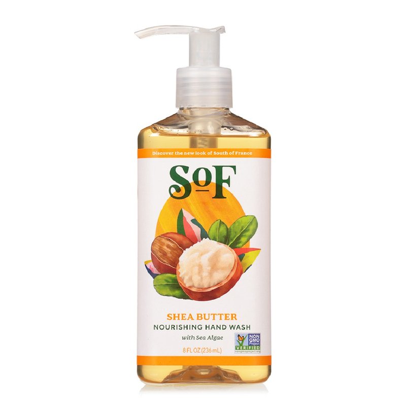 South of France Herbal Essential Oil Hand Wash Shea Butter 236ml - Hand Soaps & Sanitzers - Other Materials 