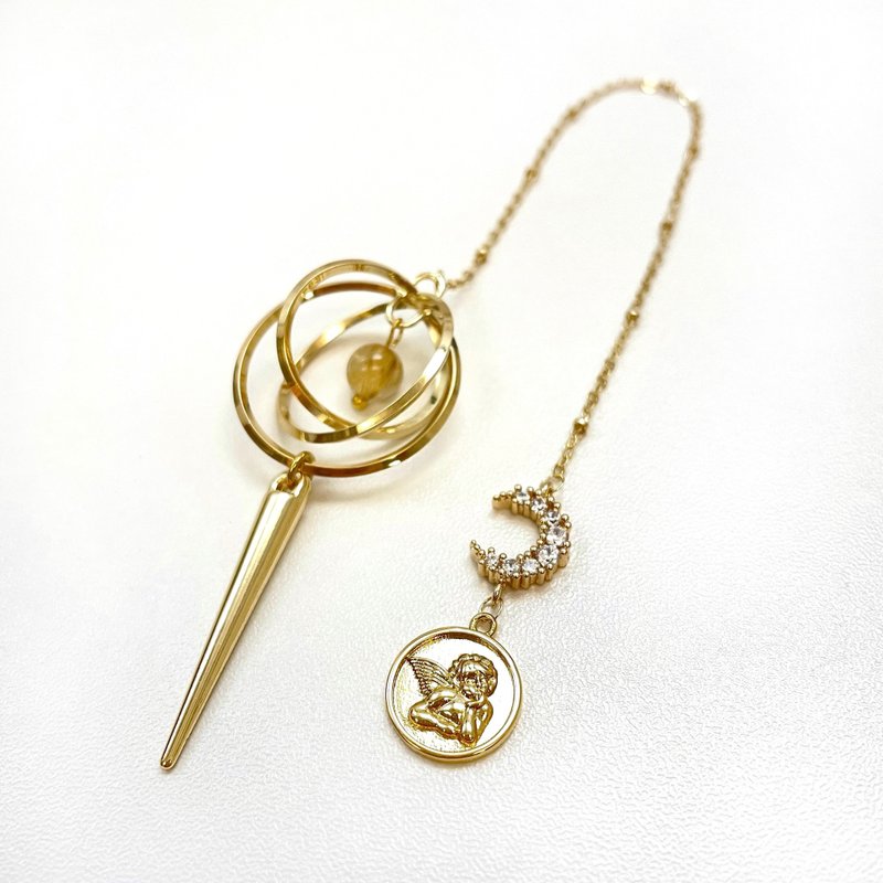 GOLDEN LIGHT ANGEL PENDULUM - อื่นๆ - คริสตัล สีทอง