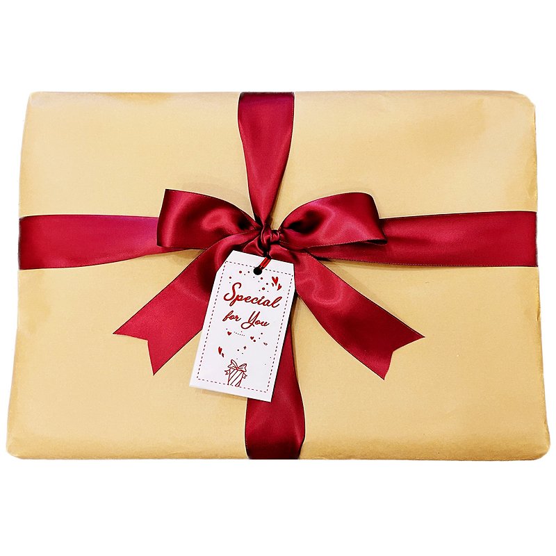 ギフト包装 赤い祝福 小さなカード クリスマスギフト - ギフトボックス - 紙 レッド