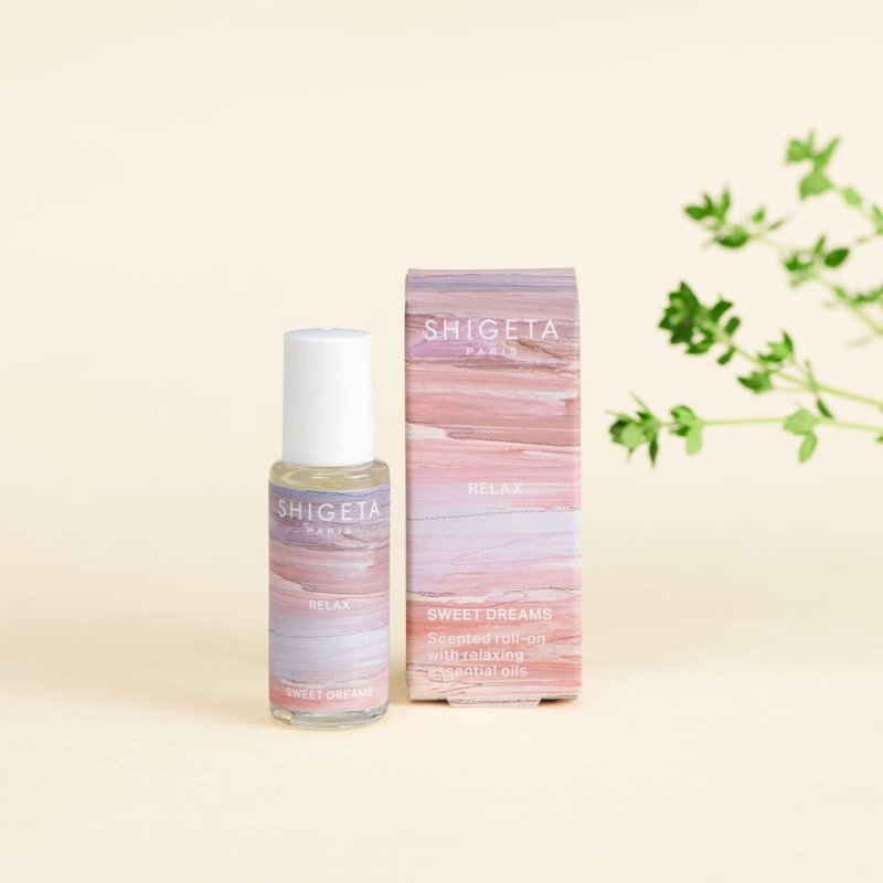 French SHIGETA Sweet Dreams Roll-on Essential Oil 6ml - ผลิตภัณฑ์บำรุงผิว/น้ำมันนวดผิวกาย - วัสดุอื่นๆ 