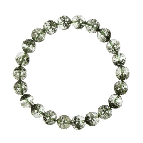 正佳珠寶 Gemsrich Jewelry 【正佳珠寶】綠幽靈 頂級千層滿天星 8.3-8.8mm 綠幽靈手珠