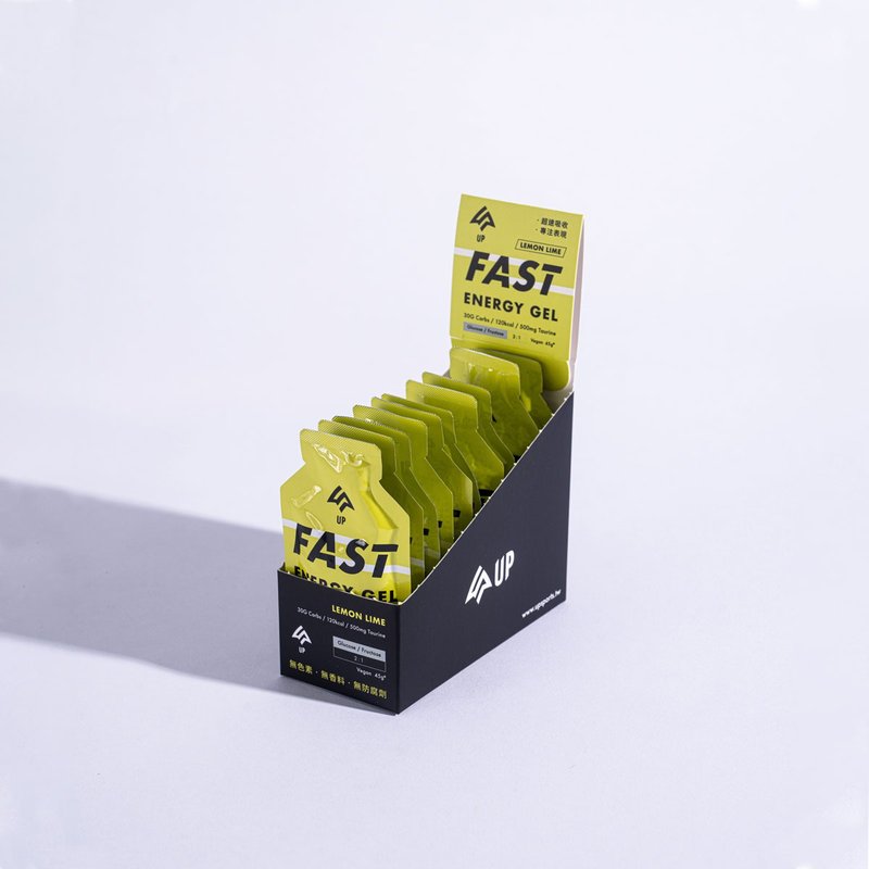 【UP】FAST Energy Pectin-Lemon Lime Flavor 10 pieces - Other - Fresh Ingredients Yellow