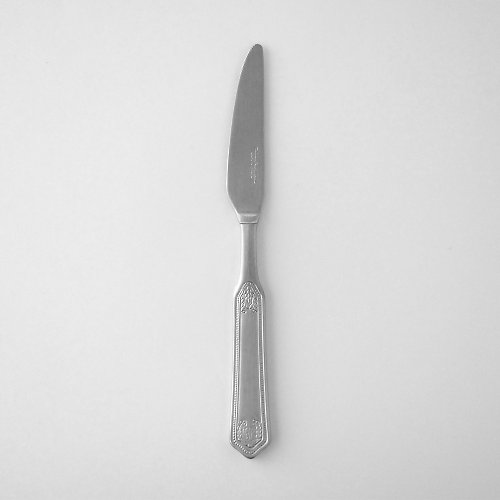 日本高桑金属琺瑯 日本高桑金屬 日製古典宮廷風不鏽鋼餐刀-2入