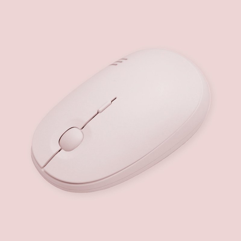 actto LED Wireless Bluetooth Mouse- Rose Pink - Computer Accessories - Other Materials 