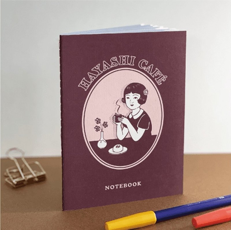 林百貨 林珈琲筆記本(兩款) - 筆記本/手帳 - 紙 多色