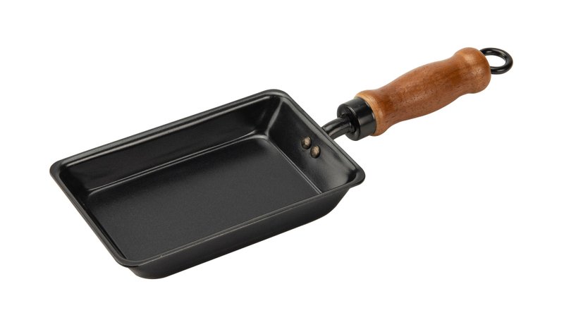 【Black Yanagi Toru】mini Japanese Tamagoyaki Frying Pan - เครื่องครัว - โลหะ สีใส