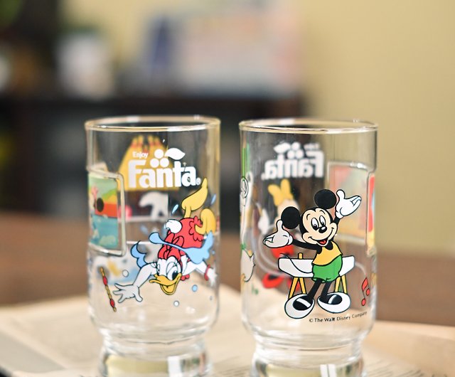 Out-of-print Fanta Disney glass - Shop everdayvintage Cups - Pinkoi