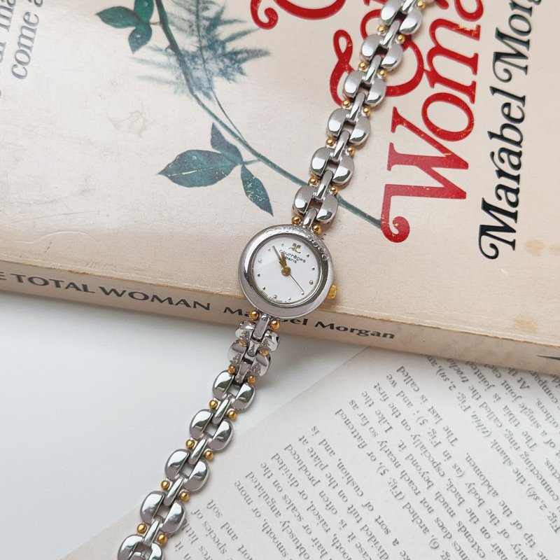 Courreges Paris Two Tone Bracelet Watch - 女錶 - 其他金屬 