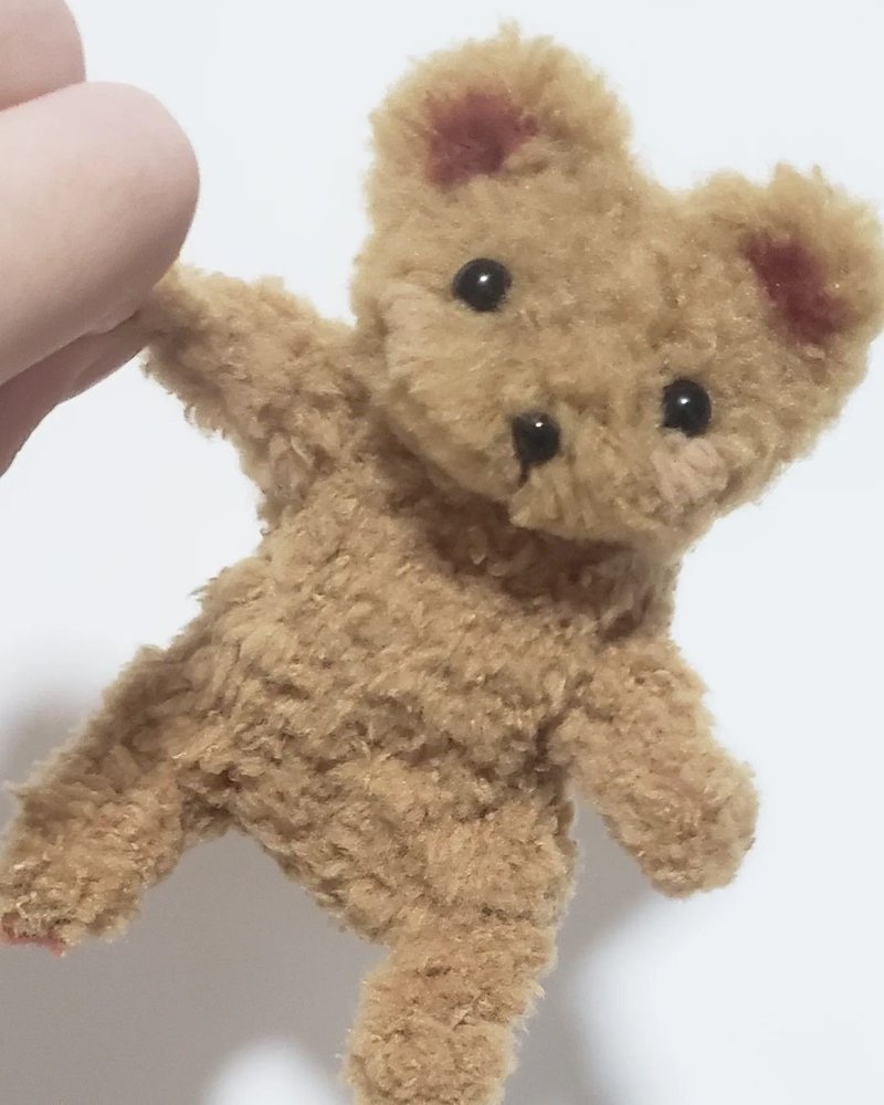 Twisting stick doll bear - Stuffed Dolls & Figurines - Other Materials 