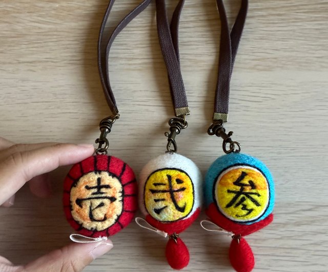 とも様確認用ページ タペストリー キーホルダー 羊毛フェルト ハンドメイド 手作り羊毛フェルト】鬼滅の刃 上弦の眼球チャーム キーホルダー