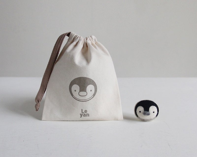 Leyang·Hot Fun Wool Felt Material Pack-Penguin Pin - เย็บปัก/ถักทอ/ใยขนแกะ - ขนแกะ 
