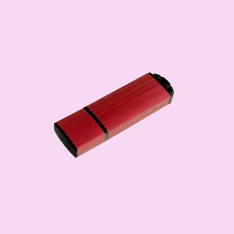 實用禮物 紅色禮品隨身碟 16GB - USB 隨身碟 - 其他材質 紅色