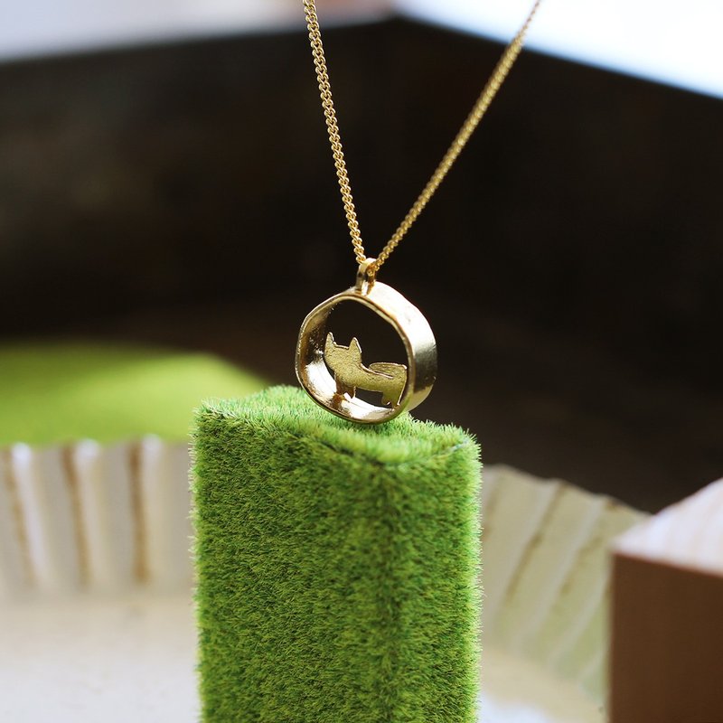 Pikutail Beam | Necklace | N491 - สร้อยคอ - โลหะ สีทอง