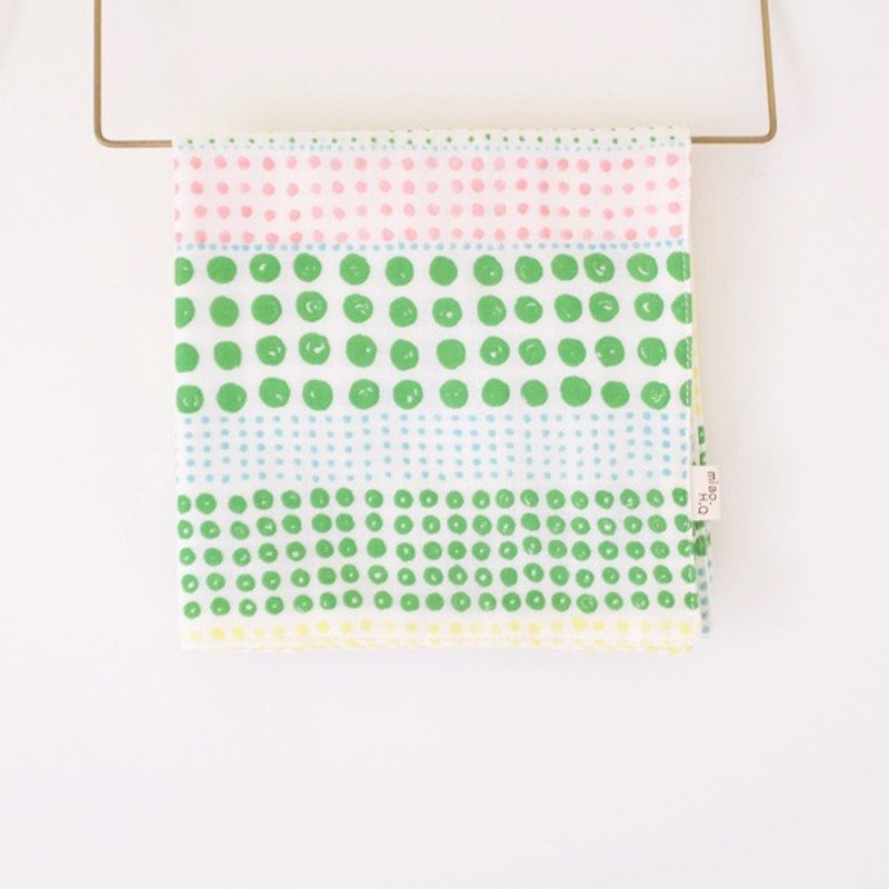 Four seasons must be small things. Size little double handkerchief - Other - Cotton & Hemp Green