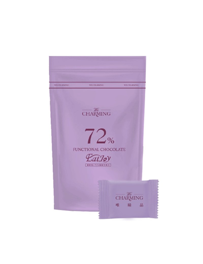 WeCharming Wei Jing Pin Zi Xiang Eat 72% Functional Chocolate-50/bag - อื่นๆ - วัสดุอื่นๆ 