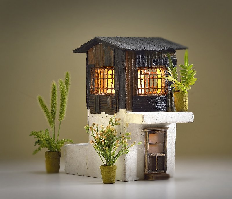Old house creation - Items for Display - Cement Green