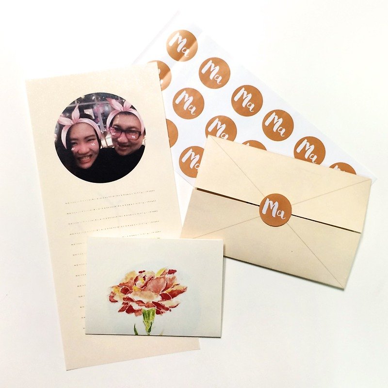 Good Time | Exclusive Love Mom Action (Nature) Thanksgiving Card Greeting Card - การ์ด/โปสการ์ด - กระดาษ 