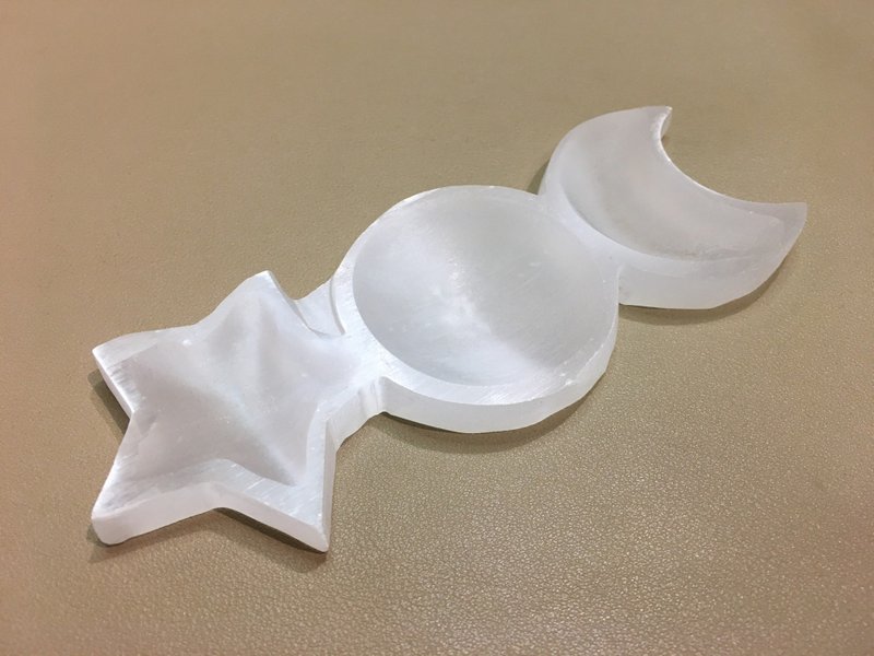 透石膏星星月亮造形碟 - 擺飾/家飾品 - 其他材質 