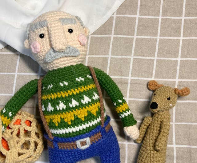 おじいちゃんとおばあちゃんへのかぎ針編みの記念日ギフト - ショップ