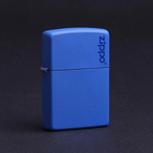 Zippo 【ZIPPO官方旗艦店】 藍色啞漆防風打火機 229ZL