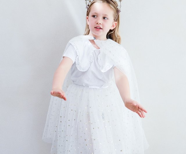 British Mimi & Lula AW23_変身パーティー-白雪姫の天使ロング