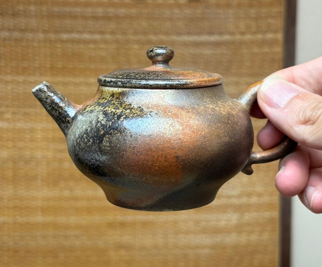 輕盈柴燒茶壺180cc/ 王文玉/ 良時美器良時美器GoodTimeCeramics