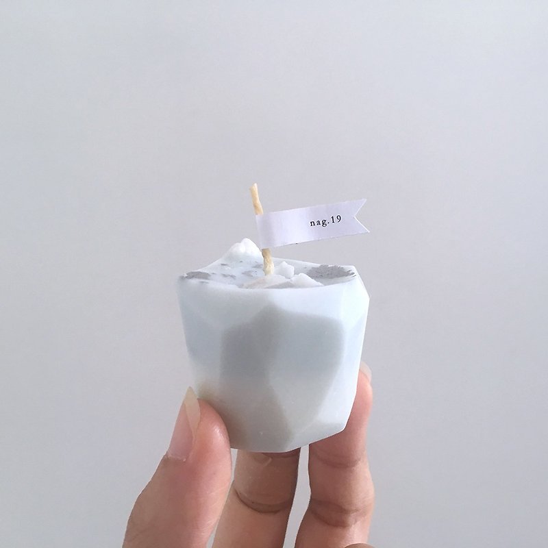 c u b e s | 大 豆 蠟 蠟 燭 handmade soy candle #s - 香氛蠟燭/燭台 - 蠟 藍色