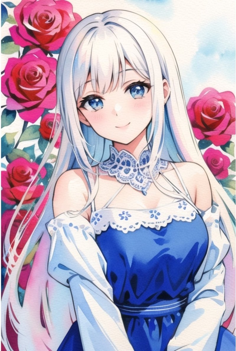 オリジナル人物ステッカー　No.196 - 貼紙 - 紙 