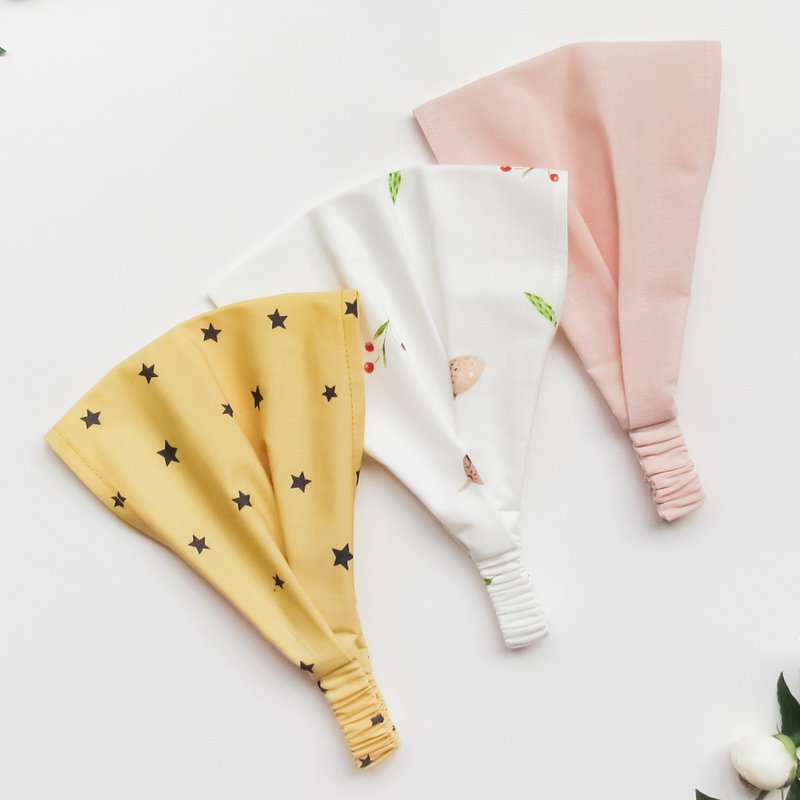 Wide headband sewing pattern & tutorial , DIY kerchief 25 sizes Digital Download - 手工藝教學/工具書 - 其他材質 