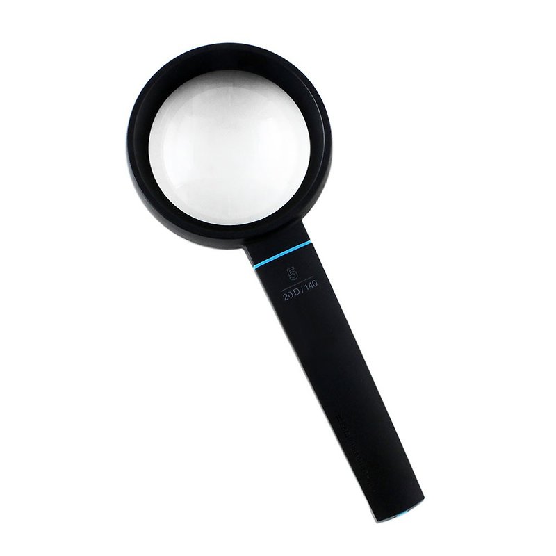 5x/20D/58mm aspheric II German made hand-held aspheric magnifier 265560 - Other - Acrylic Black